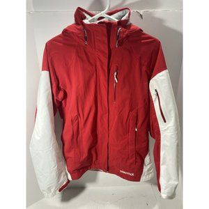 Marmot Ski Jacket Women’s Medium Red/White Medium